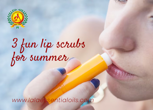 3 Fun Lip Scrub recipes this Summer  