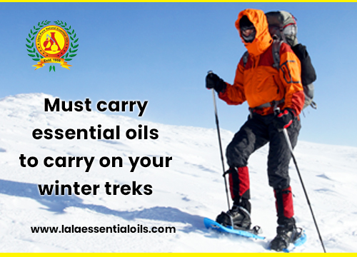 essential oils to carry on your winter treks